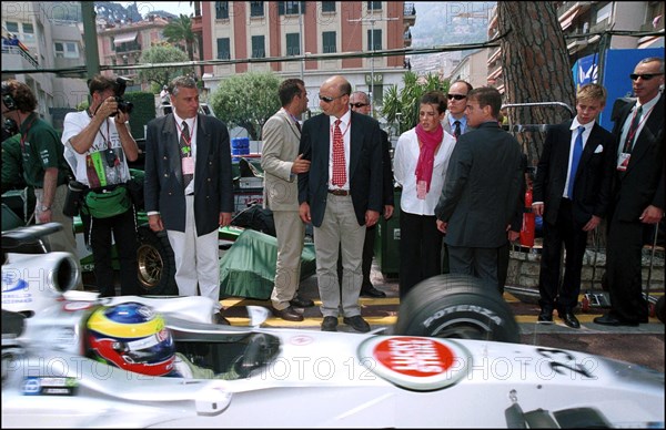 06/04/2000. The family of Monaco at the formula one grand prix of Monaco.