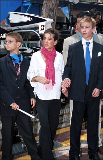 06/04/2000. The family of Monaco at the formula one grand prix of Monaco.