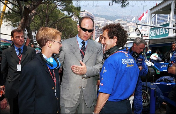 06/04/2000. The family of Monaco at the formula one grand prix of Monaco.