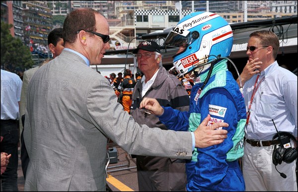 06/04/2000. The family of Monaco at the formula one grand prix of Monaco.