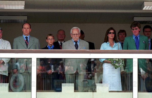 06/04/2000. The family of Monaco at the formula one grand prix of Monaco.