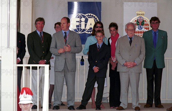 06/04/2000. The family of Monaco at the formula one grand prix of Monaco.