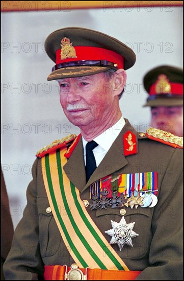 06/23/2000. Royal mass during the national day in Luxemburg.