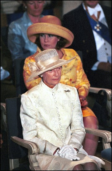 06/23/2000. Royal mass during the national day in Luxemburg.