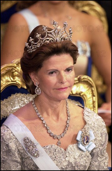 12/10/2000. Sweden Royal Family at the Nobel Ceremony.