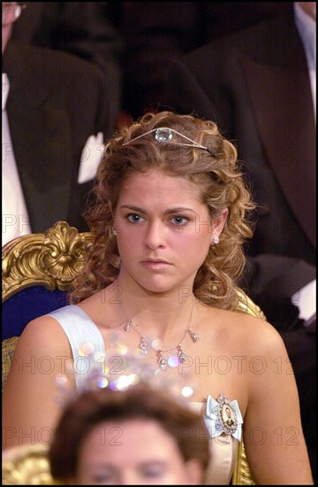 12/10/2000. Sweden Royal Family at the Nobel Ceremony.