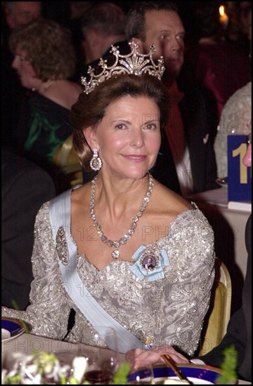 12/10/2000. Sweden Royal Family at the Nobel Ceremony.