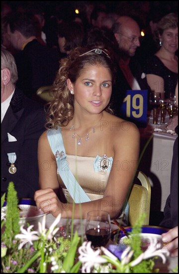 12/10/2000. Sweden Royal Family at the Nobel Ceremony.