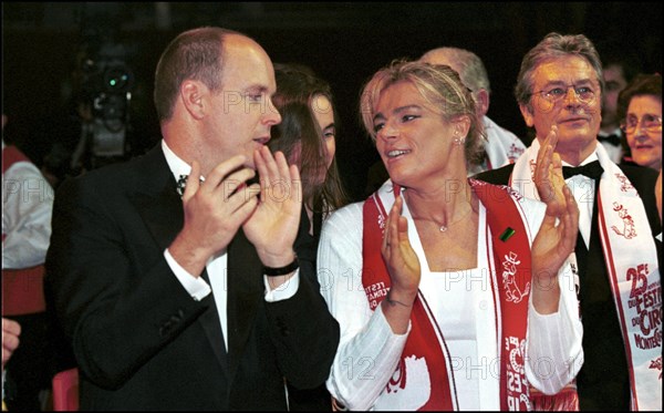 01/23/2001. The Monaco Circus Festival: awards ceremony.