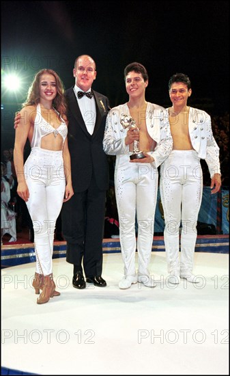 01/23/2001. The Monaco Circus Festival: awards ceremony.