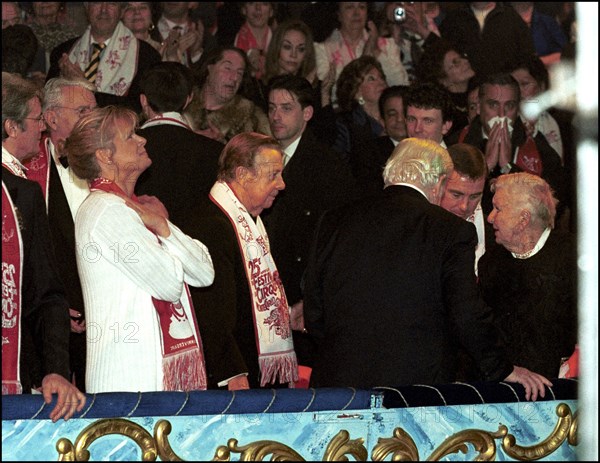 01/23/2001. The Monaco Circus Festival: awards ceremony.