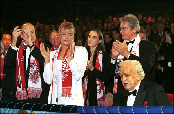 01/23/2001. The Monaco Circus Festival: awards ceremony.