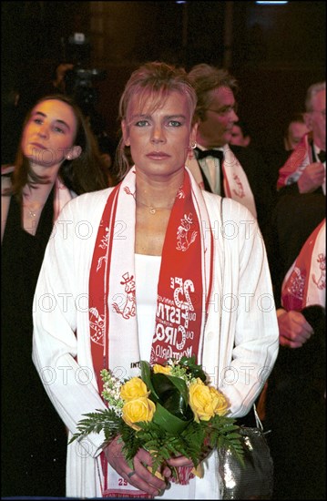 01/23/2001. The Monaco Circus Festival: awards ceremony.