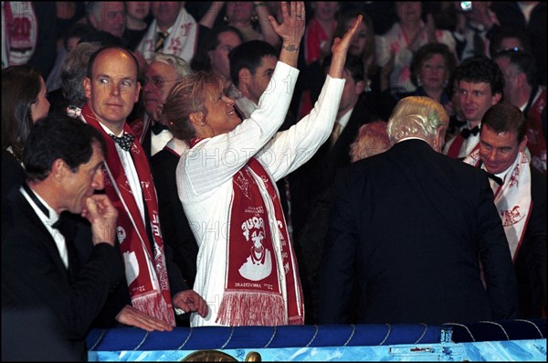 01/23/2001. The Monaco Circus Festival: awards ceremony.