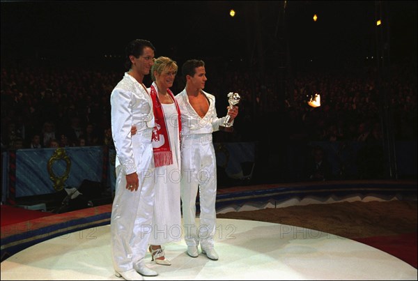 01/23/2001. The Monaco Circus Festival, price ceremony