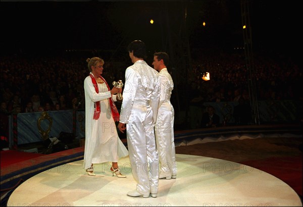 01/23/2001. The Monaco Circus Festival, price ceremony