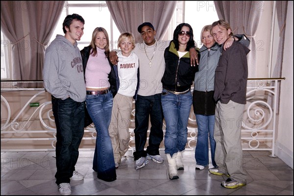 02/00/2001. Photo Call "S club 7" at Luchon festival