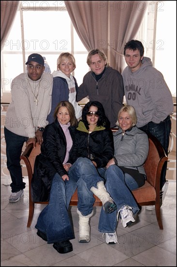 02/00/2001. Photo Call "S club 7" at Luchon festival