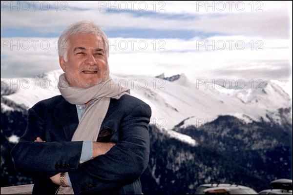 02/00/2001. Luchon festival: Photo Call Jean Claude Brialy