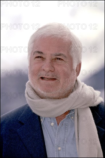 02/00/2001. Luchon festival: Photo Call Jean Claude Brialy