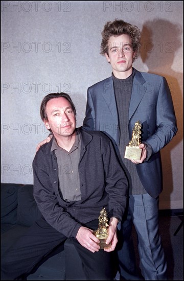 02/11/2001. Stars attending the Awards Ceremony of Luchon International Film Festival.