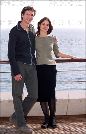 02/17/2001. 41st television festival of Monte Carlo: Photocall for "Rebel Heart"