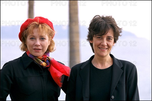 02/17/2001. 41st television festival of Monte Carlo: photocall for "Valeria"