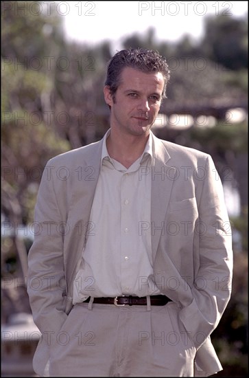 02/20/2001. 41st television festival of Monte Carlo: photocall David Brecourt.