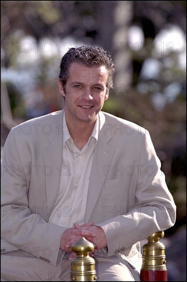 02/20/2001. 41st television festival of Monte Carlo: photocall David Brecourt.