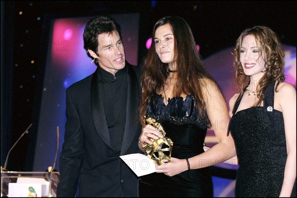 02/21/2001. 41st Monte Carlo TV festival awards ceremony.