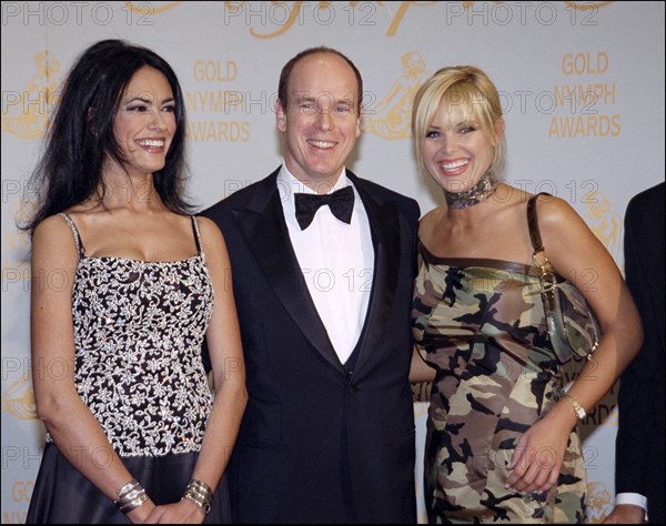 02/21/2001. 41st Monte Carlo TV festival awards ceremony.