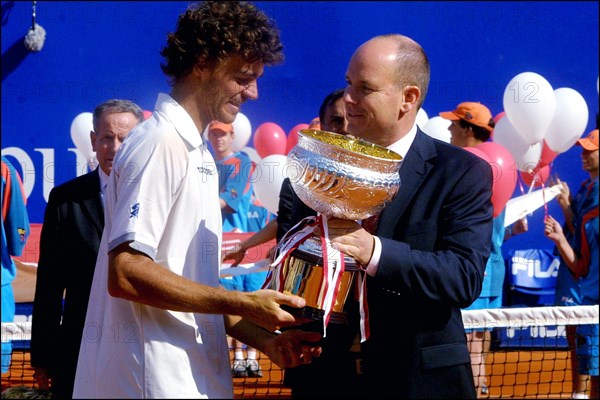 04/22/2001. Final tennis open of Monte Carlo.