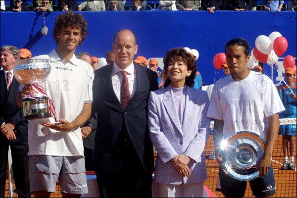 04/22/2001. Final tennis open of Monte Carlo.