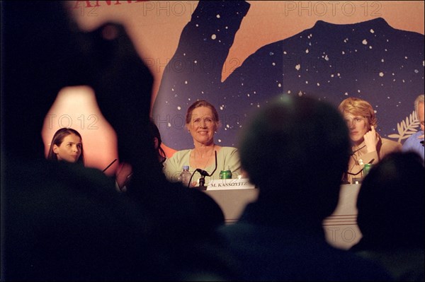 05/09/2001. 54th Cannes International film festival: jury press conference.