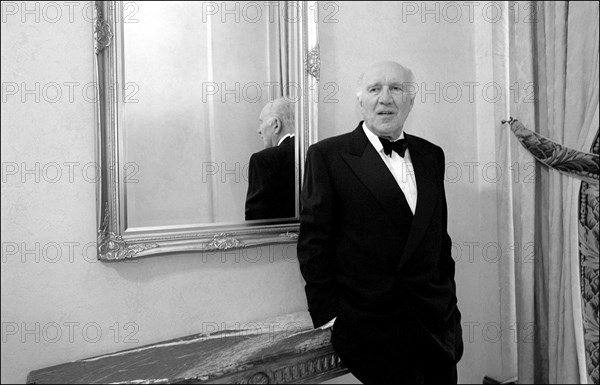 05/14/2001. 54th Cannes film festival: Michel Piccoli.