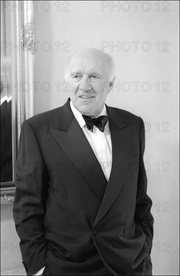 05/14/2001. EXCLUSIVE 54th Cannes film festival: Michel Piccoli.