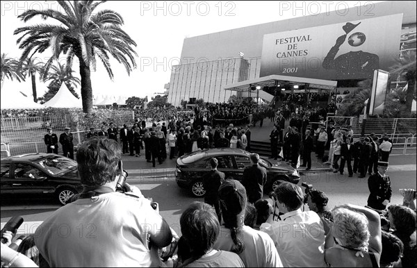 05/14/2001. 54th Cannes Festival: Backstage