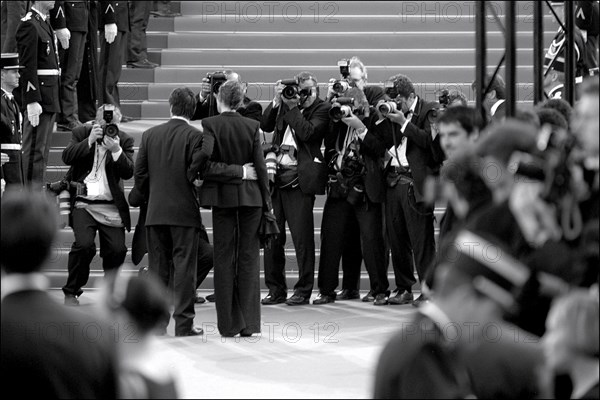 05/14/2001. 54th Cannes Festival: Backstage