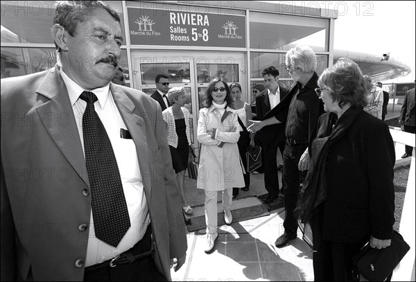 05/14/2001. 54th Cannes Festival: Backstage