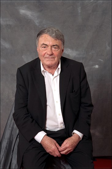 05/15/2001. EXCLUSIVE 54th cannes film festival: studio Claude Lanzmann.