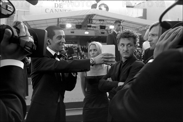 05/15/2001.54th Cannes Film Festival: Sean Penn and Robin Wright