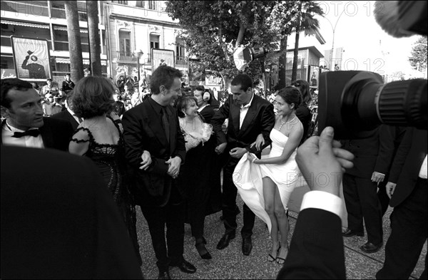 05/00/2001. Backstage of the 54th Cannes Film Festival