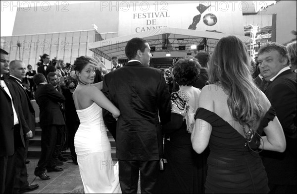 05/00/2001. Backstage of the 54th Cannes Film Festival