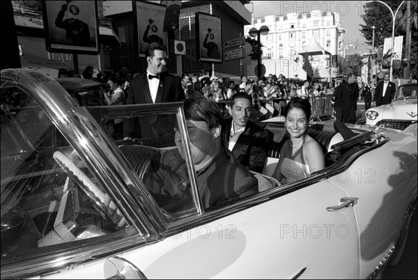 05/00/2001. Backstage of the 54th Cannes Film Festival