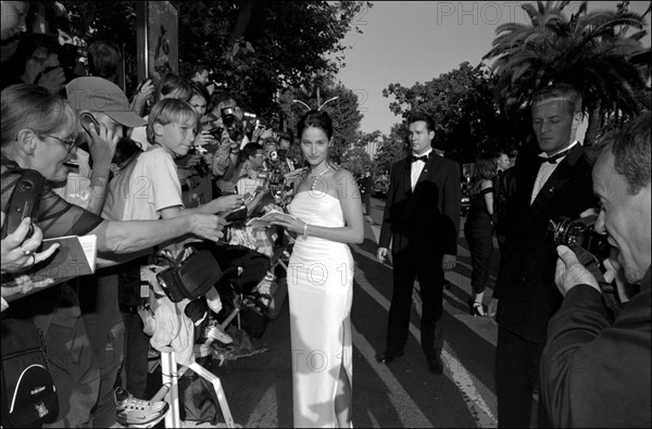 05/00/2001. Backstage of the 54th Cannes Film Festival