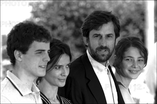 05/17/2001. 54th Cannes film festival: photocall and press conference of "la stanza del figlio"