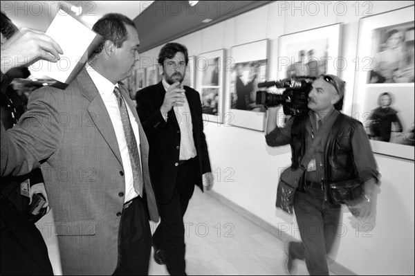 05/17/2001. 54th Cannes film festival: photocall and press conference of "la stanza del figlio"