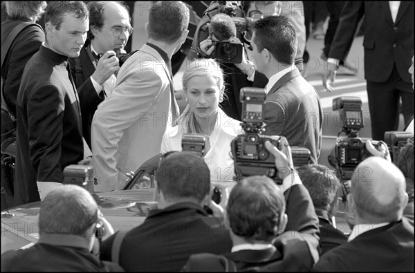 05/18/2001 54th Cannes Film Festival: stairs of "Human Nature"