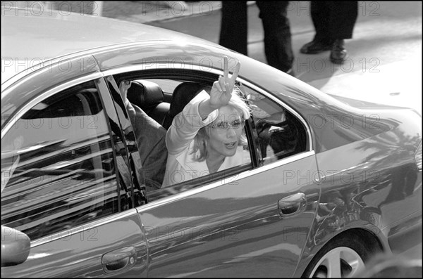 05/18/2001 54th Cannes Film Festival: stairs of "Human Nature"