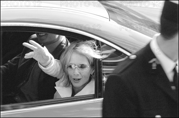 05/18/2001 54th Cannes Film Festival: stairs of "Human Nature"